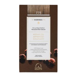Korres Argan Oil Advanced Colorant No 7,73 Golden Mocha 50ml