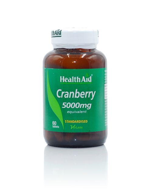 Health Aid Cranberry Extract 5000mg 60 ταμπλέτες