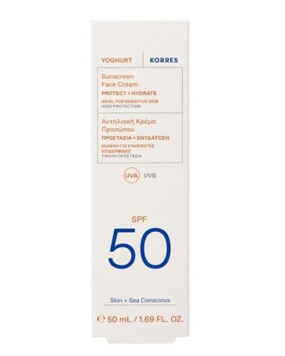 Korres Слънцезащитен крем-гел за лице Spf50 50ml.