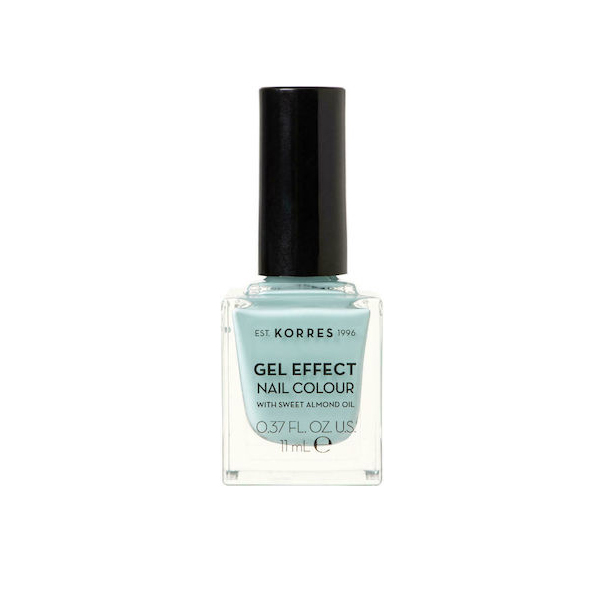 Korres Gel Effect Gloss Βερνίκι Νυχιών Μακράς Διαρκείας Πετρόλ 39 Phycology 11ml