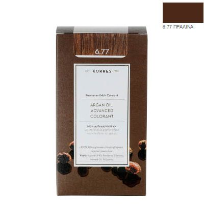 Korres Argan Oil Advanced Colorant No 6,77 Praline 50ml