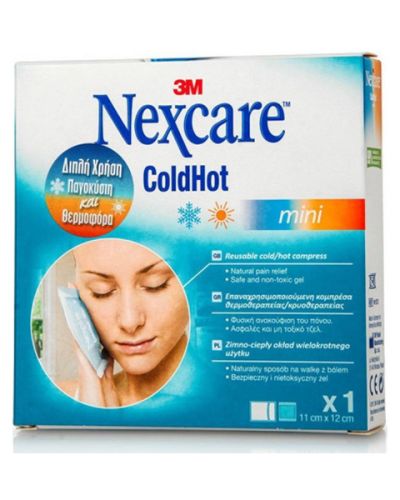 Nexcare Mini Επίθεμα Gel Κρυοθεραπείας/ Θερμοθεραπείας Γενικής Χρήσης 12x11cm