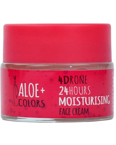 Aloe Colors 24-часов Хидратиращ Крем за Лице за Мазна/Нормална Кожа 50мл