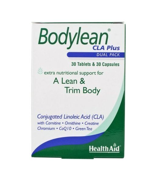 Health Aid Bodylean CLA Plus Συμπλήρωμα για Αδυνάτισμα 30 κάψουλες 30 ταμπλέτες