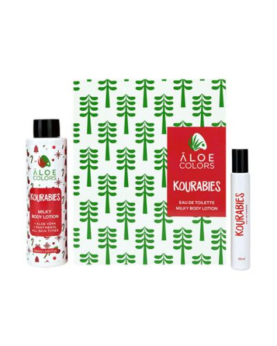 Aloe Colors Promo Kourabies Тоалетна вода 10ml и млечен лосион за тяло 150ml