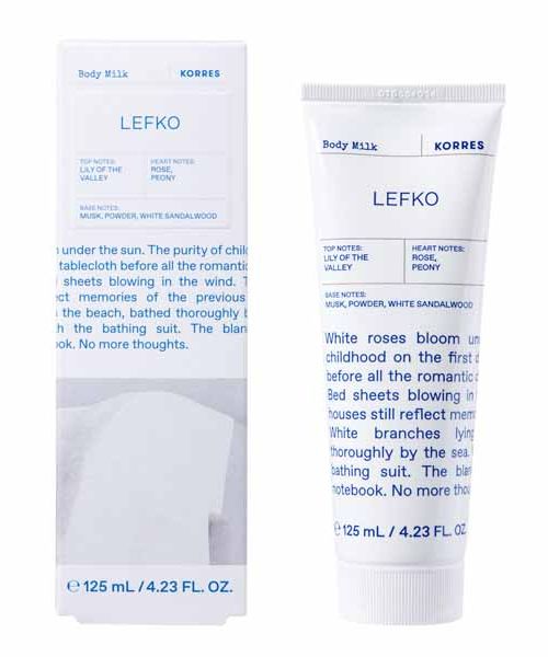Korres Lefko Лосион за Тяло  125мл