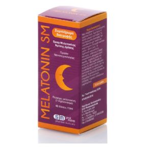 SM Melatonin Spray Συμπλήρωμα για τον Ύπνο 12ml