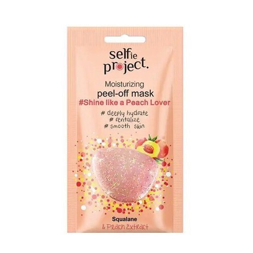 Selfie Project Shine Like A Peach Lover Face Mask for Hydration 12ml