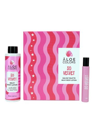 Aloe Colors Promo So Velvet тоалетна вода 10ml и млечен лосион за тяло 150ml