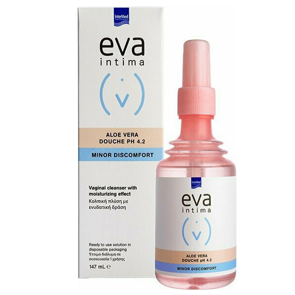 Intermed Eva Intima Minor Discomfort Aloe Vera Douche pH 4.2 147ml