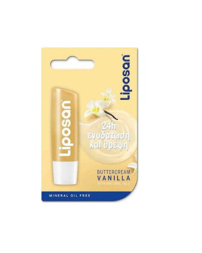 Liposan Ванилов маслен крем за устни с блистери 4.8gr