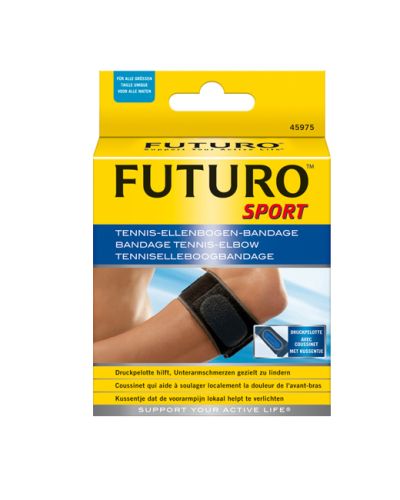 Futuro Περιαγκωνίδα για Επικονδυλίτιδα σε Μαύρο χρώμα One Size 45975 1τμχ