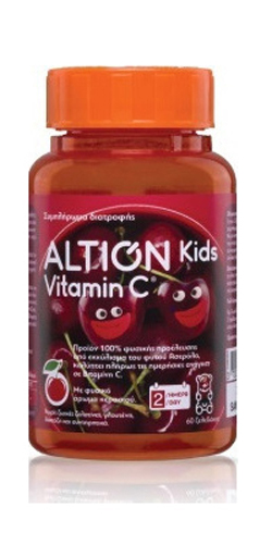 Altion Kids Витамин С 60 дъвчащи таблетки