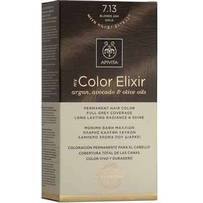 Apivita My Color Elixir 7.13 Златно Пепелно Русо