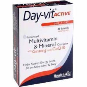 Health Aid Day-Vit Active Co Q10 30 ταμπλέτες