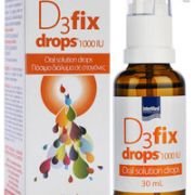 Intermed D3 Fix Drops Βιταμίνη για Ανοσοποιητικό 1000iu 30ml