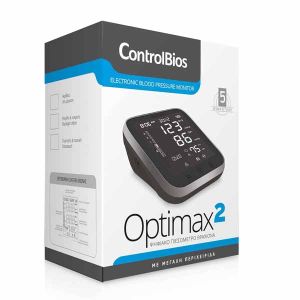 ControlBios Optimax 2 Ψηφιακό Πιεσόμετρο Μπράτσου με ανίχνευση Αρρυθμίας 1τμχ