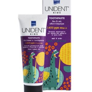 InterMed Οδοντόκρεμα Unident 1400 ppm με Γεύση Τσιχλόφουσκα για 6+ χρονών 50ml