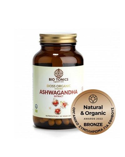 Екстракт от ашваганда на Bio Tonics 60 капсули