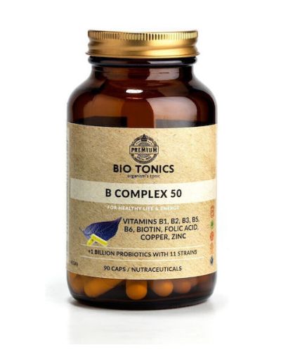Bio Tonics B Complex 50mg 90 капсули
