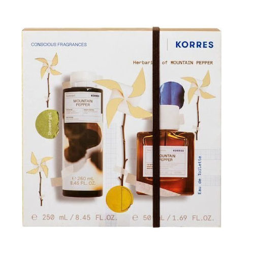 Korres Herbarium Of Mountain Pepper Мъжки Комплект с Тоалетна Вода