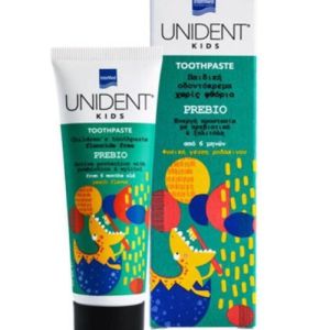 InterMed Οδοντόκρεμα Unident με Γεύση Ροδάκινο για 6m+ 50ml