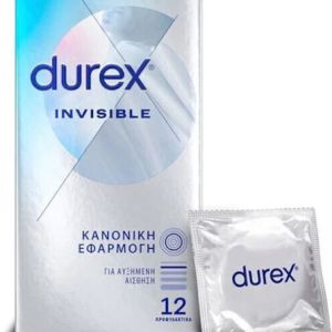 Презервативи Durex Invisible 56mm Thin 12pcs