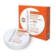 Tecnoskin Sun Protect Водоустойчива слънцезащитна пудра за лице SPF50 с цвят 10gr