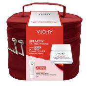 Vichy Promo Liftactiv H.A. Anti-Wrinkle 50ml & Δωρο UV Age Daily spf50 15ml σε Κόκκινο Νεσεσέρ