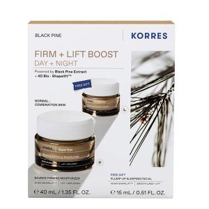 Korres PROMO Μαύρη Πεύκη 4D Κρέμα Ημέρας - Μικτές Επιδερμίδες 40ml - ΔΩΡΟ Μαύρη Πεύκη 4D Κρέμα Νυκτός 15ml