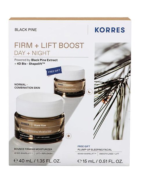 Korres PROMO Μαύρη Πεύκη 4D Κρέμα Ημέρας – Μικτές Επιδερμίδες 40ml – ΔΩΡΟ Μαύρη Πεύκη 4D Κρέμα Νυκτός 15ml